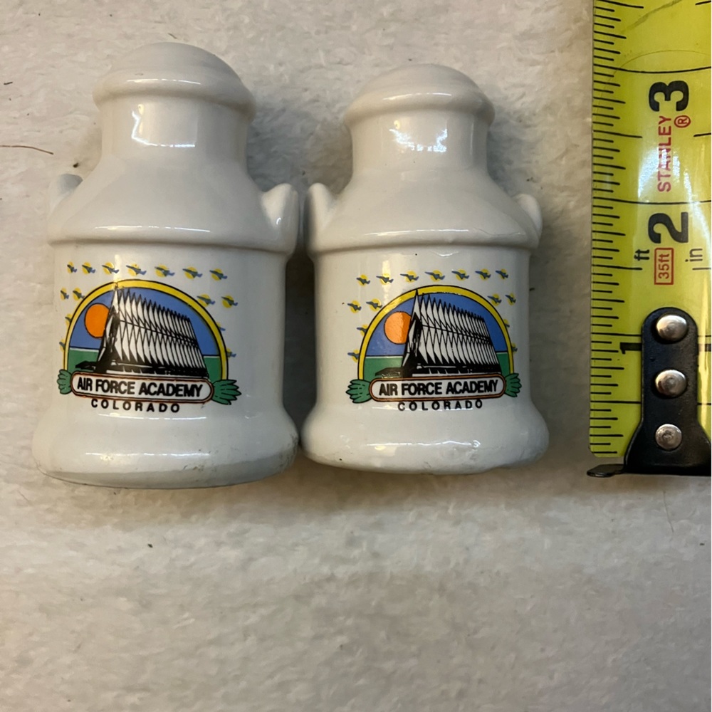 Air Force Academy Colorado Salt & Pepper shakers